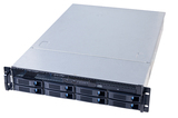 台湾勤诚2u服务器机箱 CHENBRO RM23608 8盘热插拔 6GB SAS SATA3
