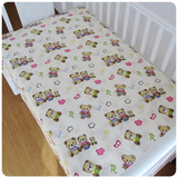 定做婴儿儿童床单 纯棉单件1.2 1.5米单人双人 卡通学生宿舍床单