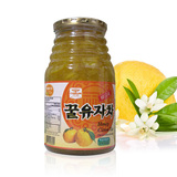 包邮韩国进口原装正品 迦南蜂蜜柚子茶果味茶冲饮品饮料1kg 特价