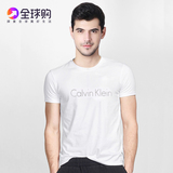 Calvin Klein/美国正品代购男士纯棉休闲夏季圆领体恤CK短袖T恤男