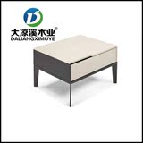 新款创意床头柜定做卧室家具角柜原始原素日式边柜储物床头柜D189