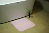 浴室垫防滑垫子地垫 正方形PVC淋浴垫 卫生间防滑浴垫浴缸垫