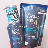 两件价！日本购 DOVE多芬男士高效洁净泡沫洁面乳洗面奶 附替换装