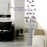 创意立式地灯遥控时尚现代简约装饰花瓶客厅卧室LED落地灯手工铝
