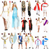 万圣节服装 埃及法老希腊cosplay舞会古希腊衣服宙斯长袍自由女神