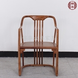 红木家具花梨木刺猬紫檀圈椅梳子椅新中式实木太师椅中式靠背椅