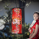 创意新中式鸟笼灯吊灯个性中国风茶楼餐厅咖啡厅农庄铁艺灯笼灯具