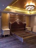 新古典床 金箔雕刻床 欧式双人床拉迪娃奢华床为你卧室锦上添花