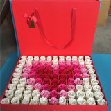 33朵19朵99香皂花束玫瑰花礼盒创意生日礼物情人节送妈妈女友表白