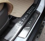 2016专用北京现代ix35门槛条IX35迎宾踏板不锈钢内外置改装用品