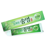 韩国进口 韩国正品爱茉莉牙膏 太平洋松盐牙膏,去口臭 美白 140g