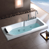 1.7米 嵌入式浴缸 亚克力五件套浴盆 普通小型浴缸池 全国包邮