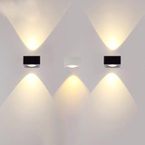 后现代简约LED双向壁灯创意客厅楼梯过道户外背景墙防水设计师灯