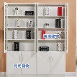 上海板式文件柜书柜定做储物柜资料柜带门带抽屉带锁层板木制柜子