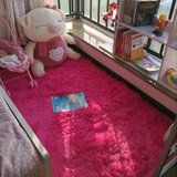 现代简约可水洗加厚丝毛地毯客厅茶几卧室床边满铺飘窗地毯可定制