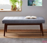 北欧现代实木换鞋凳子 简约沙发长凳 卧室床尾凳化妆凳试鞋凳鞋柜