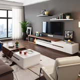 烤漆现代简约多功能储物茶几桌电视柜组合创意北欧小户型客厅家具