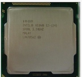 Intel 至强E3-1240 1245 CPU 3.3G 四核1155正式版 超i7  2600