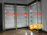 玩具展示柜古董陈列柜玻璃柜模型动漫手办展示柜杭州精品货架