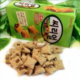 韩国进口零食品 乐天麦片巧克力夹心饼干42g儿童宝宝宝饼干粗粮饼