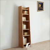 美式乡村简约现代书柜书架组合置物架实木柜子储物柜收纳柜展示柜