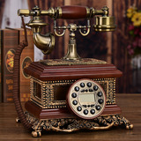 慕臻复古创意电话机欧式仿古电话机家用美式电话高档固定古典座机
