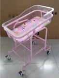 2016厂家正品直销医用月子中心妇产科新生儿专用婴儿车婴儿床粉色