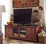 美式乡村美克horbur实木电视柜小户型复古简约电视机柜客厅家具