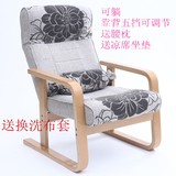 懒人沙发单人实木榻榻米电脑沙发椅可躺折叠老人躺椅创意日式沙发