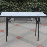 折叠会议桌洽谈桌IBM桌折叠培训长条桌办公桌1.2米1.4米1.6米1.8