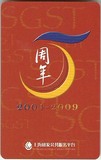 上海交通卡广告卡 研发公共平台5周年纪念 G41-09 稀少