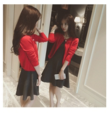 2016秋季新款外套女长袖学生韩版披肩百搭开衫修身显瘦短款针织衫