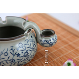 【唐风店】日式和风个性创意时尚烟灰缸陶瓷复古仿古烟青花瓷手绘