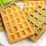 初尝华夫饼办公休闲零食韩式铁板烧早餐蛋糕糕点抹茶菠萝味小包装