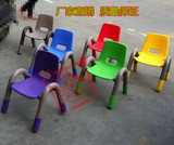 奇特乐早教培训中心幼儿童豪华型塑料靠背椅子环保塑料幼儿园桌椅