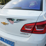 汽车3D立体车尾装饰创意拉花贴纸前保险杠车身划痕遮挡个性车贴花