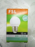 佛山照明FSL LED球形灯泡E27螺口球泡灯泡15W