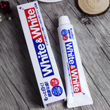 日本代购 狮王White&White 特效美白牙膏150g 美白清爽除异味