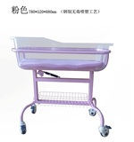 婴儿床 医院环保健康材料医用不锈钢婴儿车塑料盆月子会所婴儿床