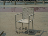 专业生产时尚仿藤铝合金椅子 现代简约户外休闲藤椅 户外家具