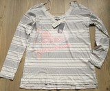 加拿大代购 SPLENDID极品棉 美国黑白细条纹T恤（限时特价现货）