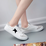 2016夏季新款低帮帆布鞋女生学生韩版潮系带平跟经典百搭休闲布鞋