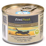 纽西兰ZiwiPeak巅峰95%鲜肉无谷猫罐头主食罐 牛肉 170g