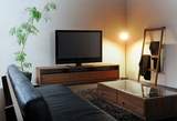 客厅组合家具茶几电视柜沙发纯实木黑胡桃家具定制北欧简约家具