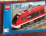 正品 LEGO 乐高 CITY 城市系列 7938 遥控 客运火车 包邮 已组装