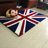 英伦风米字旗 英国旗地毯 手工晴纶 客厅卧室茶几 床边玄关地毯