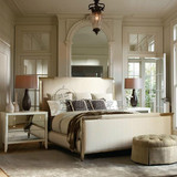 美式特价实木床北欧全实木床奢华欧式1.8米白色双人床婚床雕花床