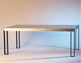 新款简约 美式loft实木造型餐桌办公桌工作桌会议桌北欧电脑书桌