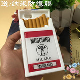 moschino烟盒iPhone6s plus手机壳香菸苹果硅胶5s个性保护套潮