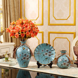 欧式陶瓷花瓶创意插花家居装饰品客厅电视柜酒柜玄关现代美式摆件